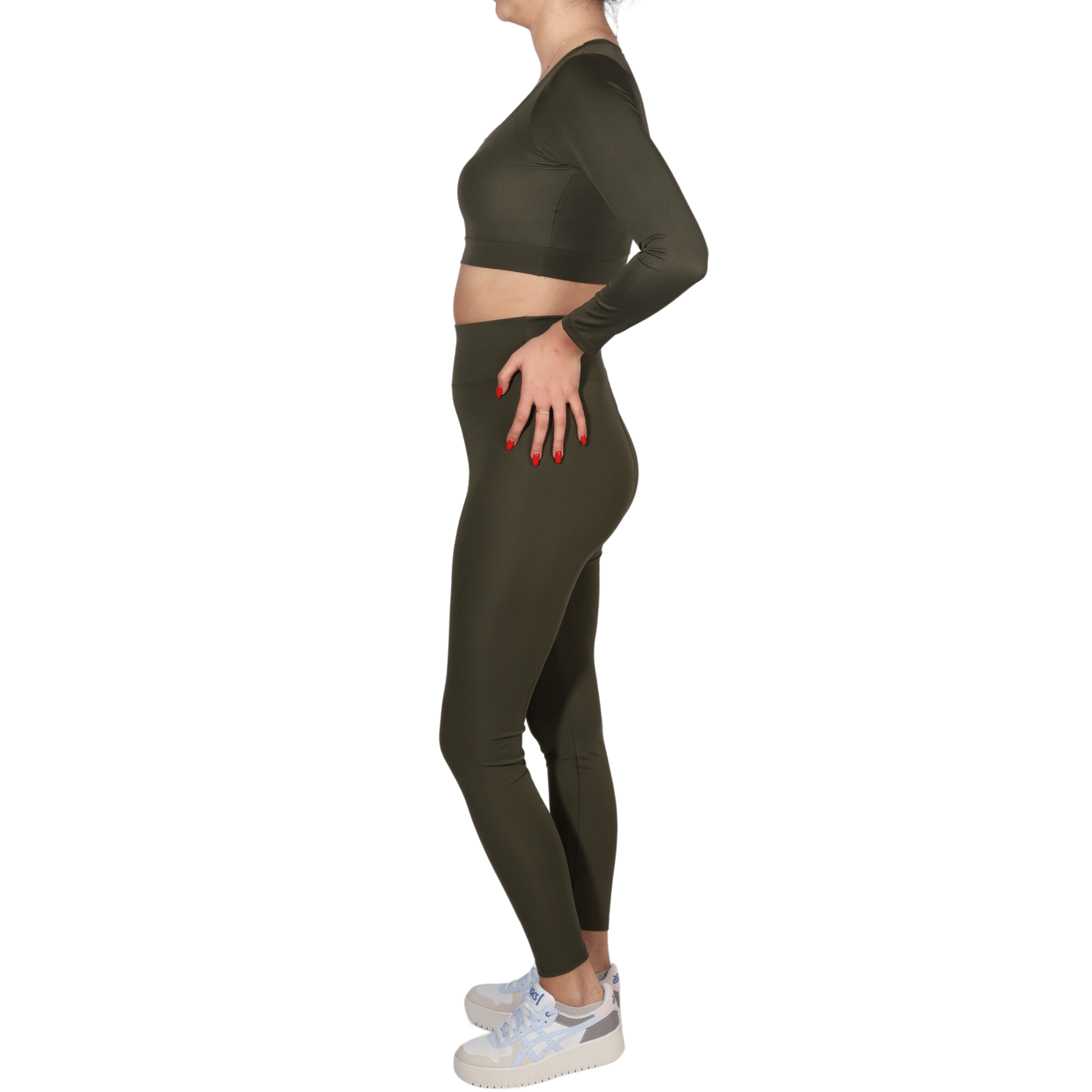 OYSHO Womens sports OYSHO - long sleeve top and leggings