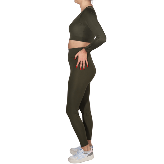 OYSHO Womens sports OYSHO - long sleeve top and leggings