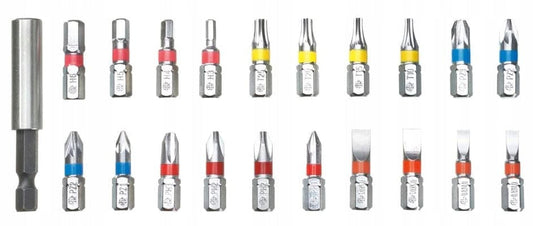 PARKSIDE Power & Hand Tools PARKSIDE - Bit Set Bits 21pcs + Case