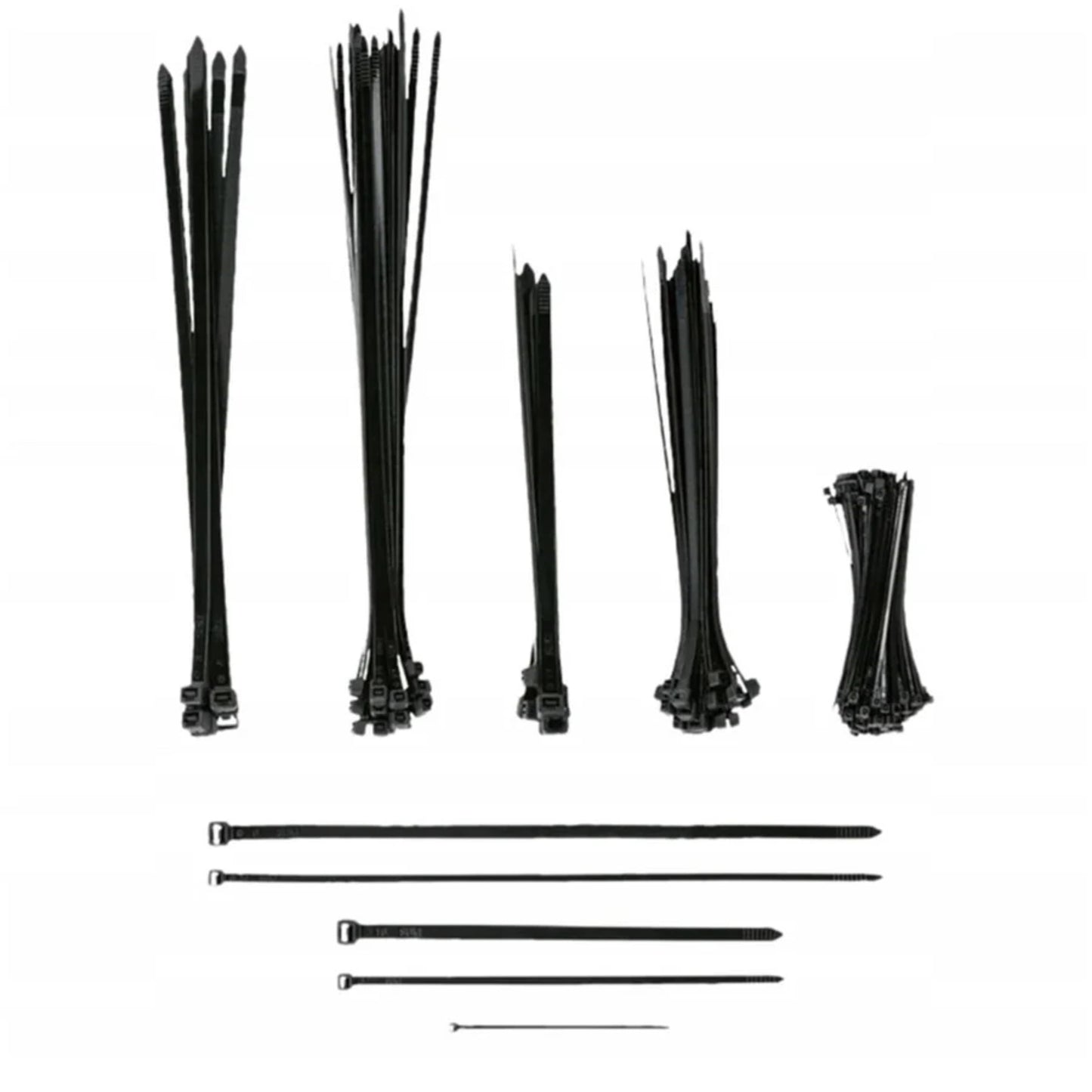 PARKSIDE Power & Hand Tools Black PARKSIDE - Cable Tie Set 251 Pieces