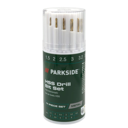 PARKSIDE Power & Hand Tools PARKSIDE - Hss drill bit set 11 pieces