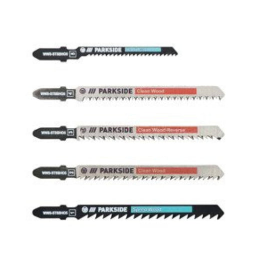PARKSIDE Power & Hand Tools PARKSIDE - Jigsaw blade set  5-piece