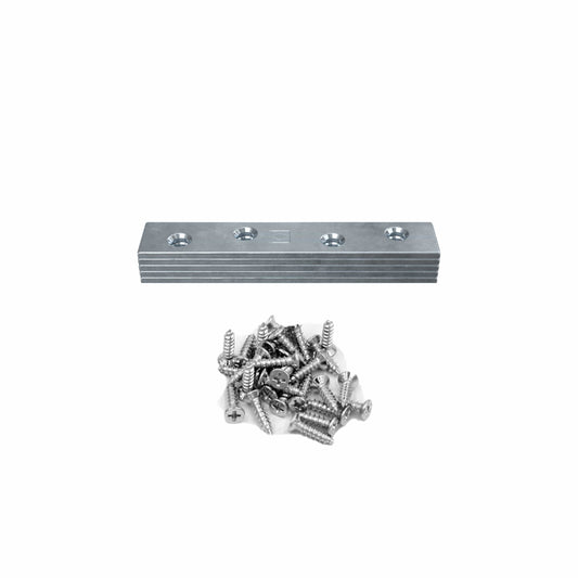 PARKSIDE Power & Hand Tools PARKSIDE - Mending plates 8 pieces with screws pack