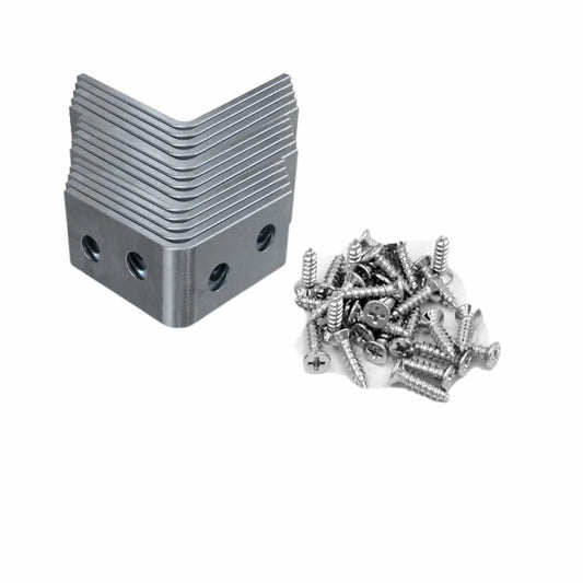 PARKSIDE Power & Hand Tools PARKSIDE - Metal angle 16 pieces with screws