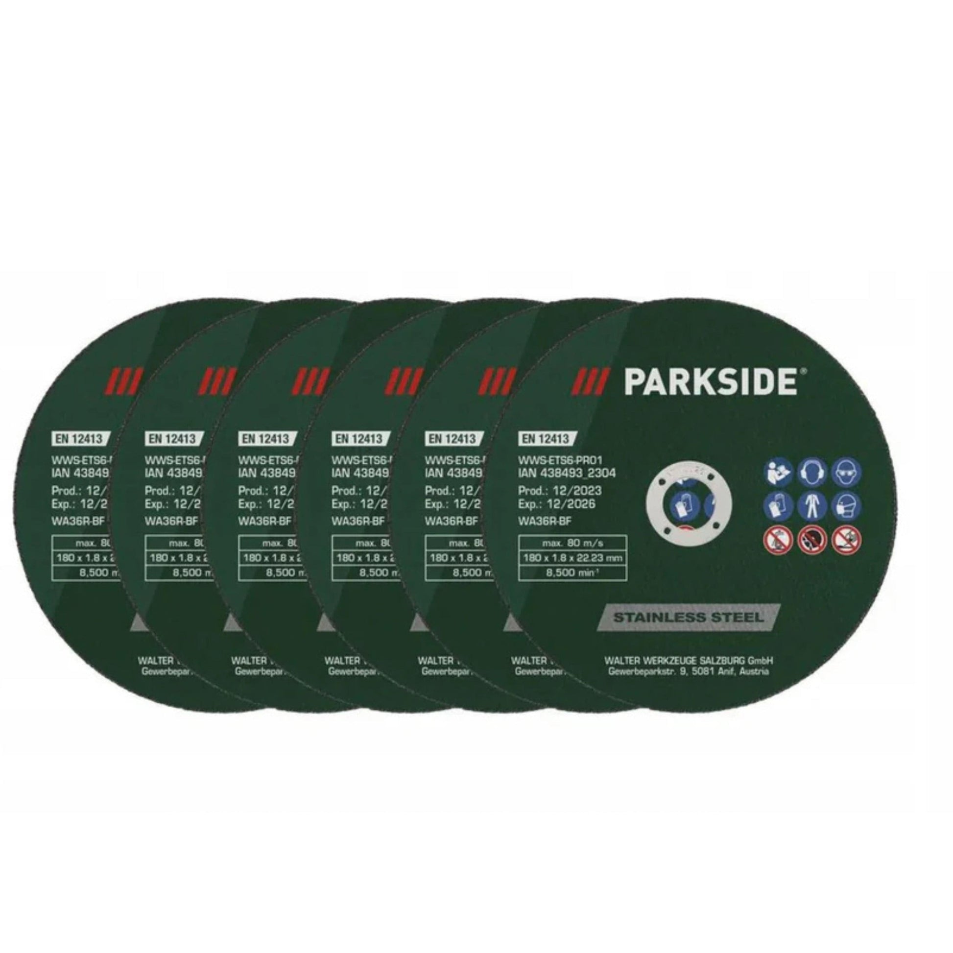 PARKSIDE Power & Hand Tools PARKSIDE - Metal Cutting Disc Set