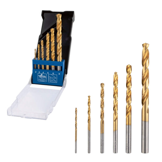 PARKSIDE Power & Hand Tools PARKSIDE - Metal Drill Bits, Pbs 3 A3, 6 Pcs