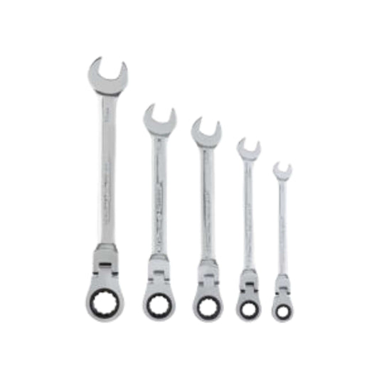 PARKSIDE Power & Hand Tools PARKSIDE -  Ratchet combination wrench set, 5-piece