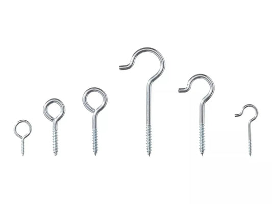 PARKSIDE Power & Hand Tools PARKSIDE - Small Parts Set Hook and Eye Assortment