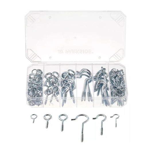PARKSIDE Power & Hand Tools PARKSIDE - Small Parts Set Hook and Eye Assortment
