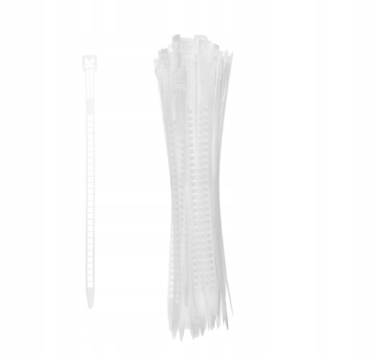 PARKSIDE Power & Hand Tools White PARKSIDE - Special Cable Tie Set (Ladder Cable Ties)