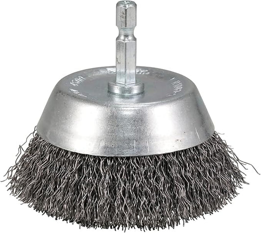 PARKSIDE Power & Hand Tools Silver PARKSIDE - Steel Wire Cup Brush One Piece