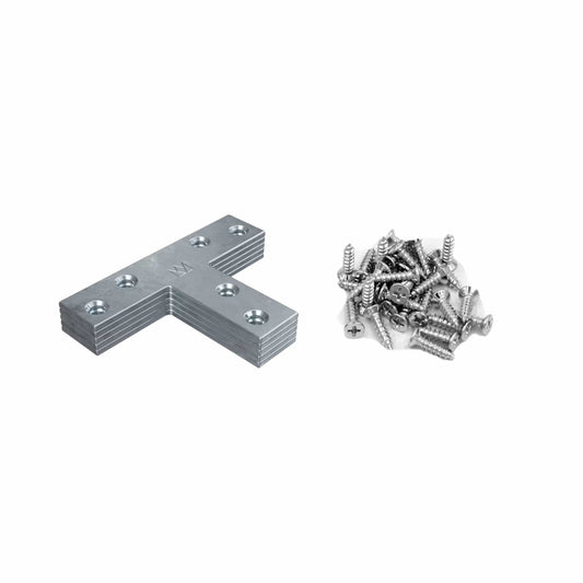 PARKSIDE Power & Hand Tools PARKSIDE - T-plates with screws 8 per pack