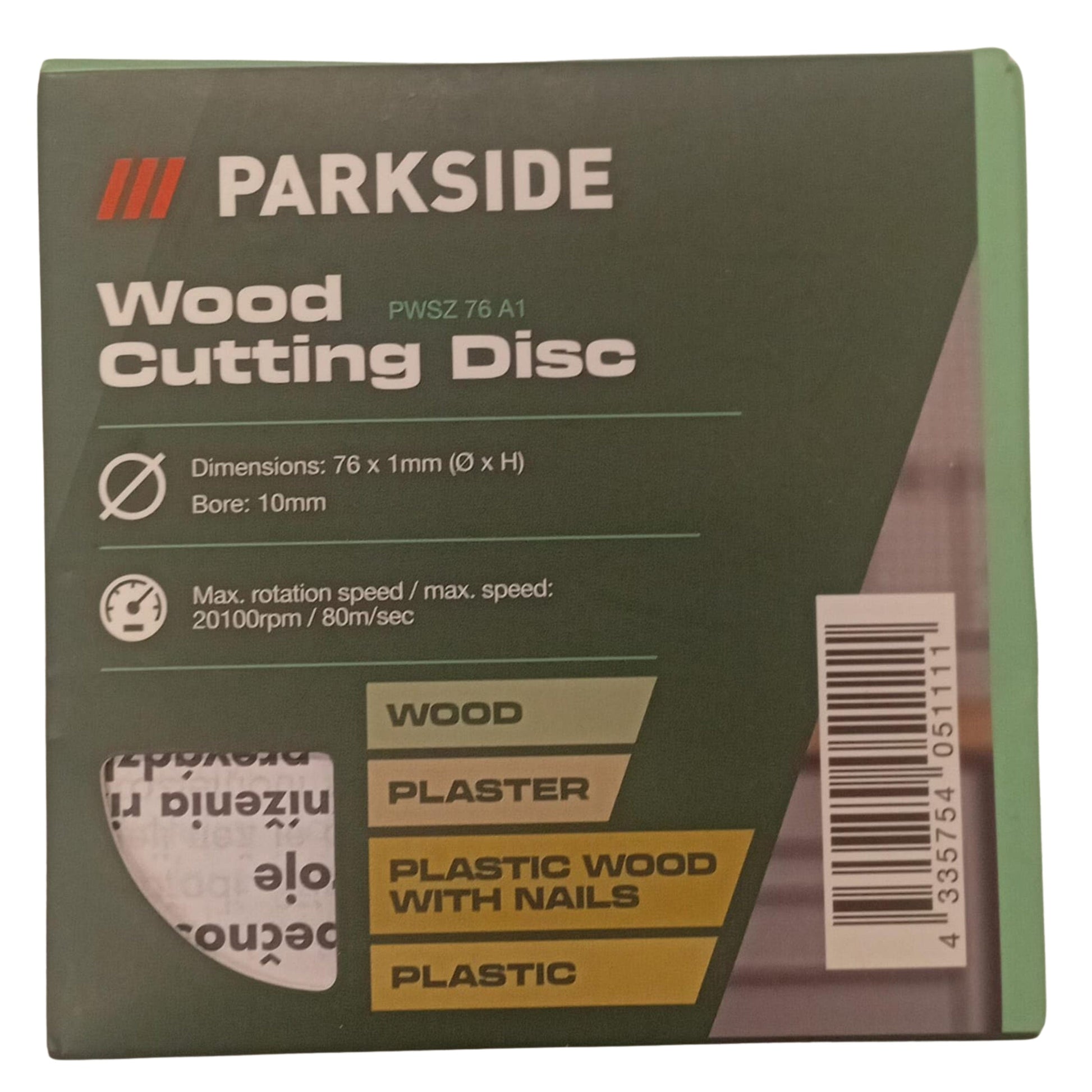 PARKSIDE Power & Hand Tools PARKSIDE - Wood Cutting Disc