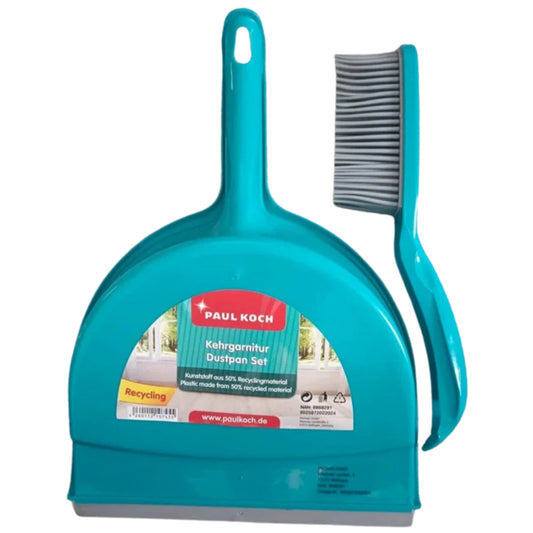 PAUL KOCH Cleaning & Household Blue PAUL KOCH - Dust Pan with Brush & Long silicone Bristle