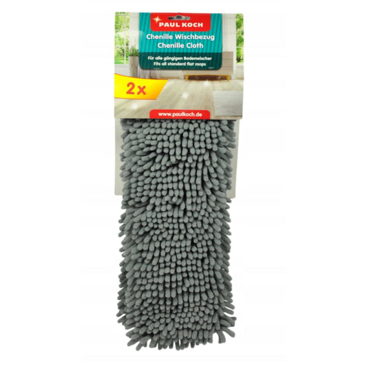 PAUL KOCH Cleaning & Household Grey PAUL KOCH - MICROFIBER FLAT MOP 2 PIECES