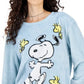 PEANUTS Womens Tops PEANUTS - Snoopy Graphic Cozy Sweatshirt