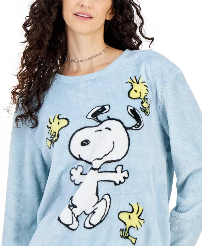 PEANUTS Womens Tops PEANUTS - Snoopy Graphic Cozy Sweatshirt