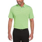 PGATOUR Mens Tops XL / Green PGATOUR -  Single Feeder Striped Polo Shirt