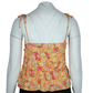 PLANET GOLD Womens Tops L / Multi-Color PLANET GOLD - Flower pattern tank top
