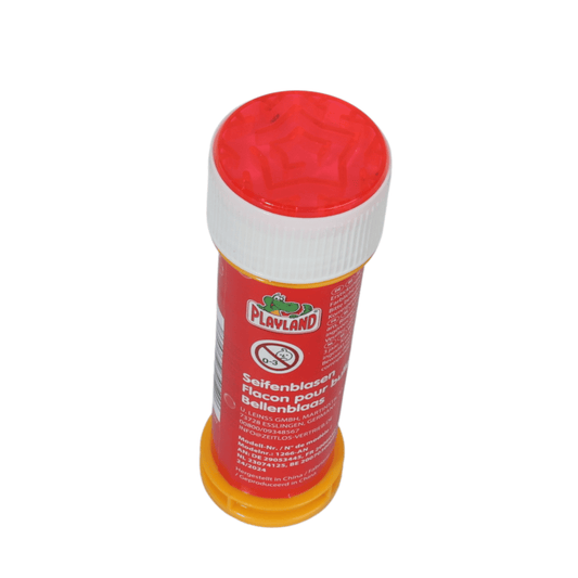 PLAYLAND Toys Red PLAYLAND - Soap and Water Bubble Toy in a Box