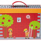 PLAYTIVE Toys PLAYTIVE - Suitcase Play Set Fire Brigade Wooden