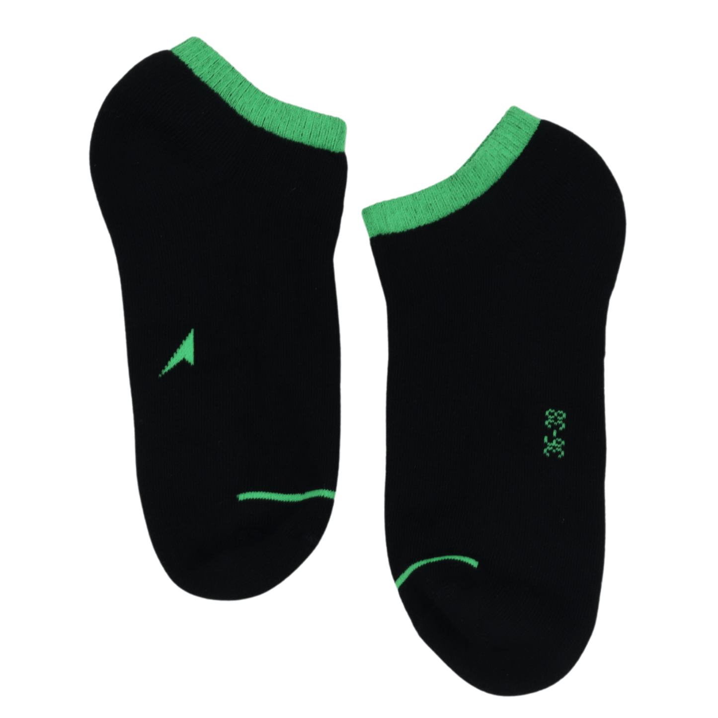 POLO CLUB Socks 36-38 / Green POLO CLUB - All Sports Embroidered Soft Low Cut Socks