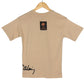 POPITO Boys Tops M / Beige POPITO - Front And Back Printed T-Shirt