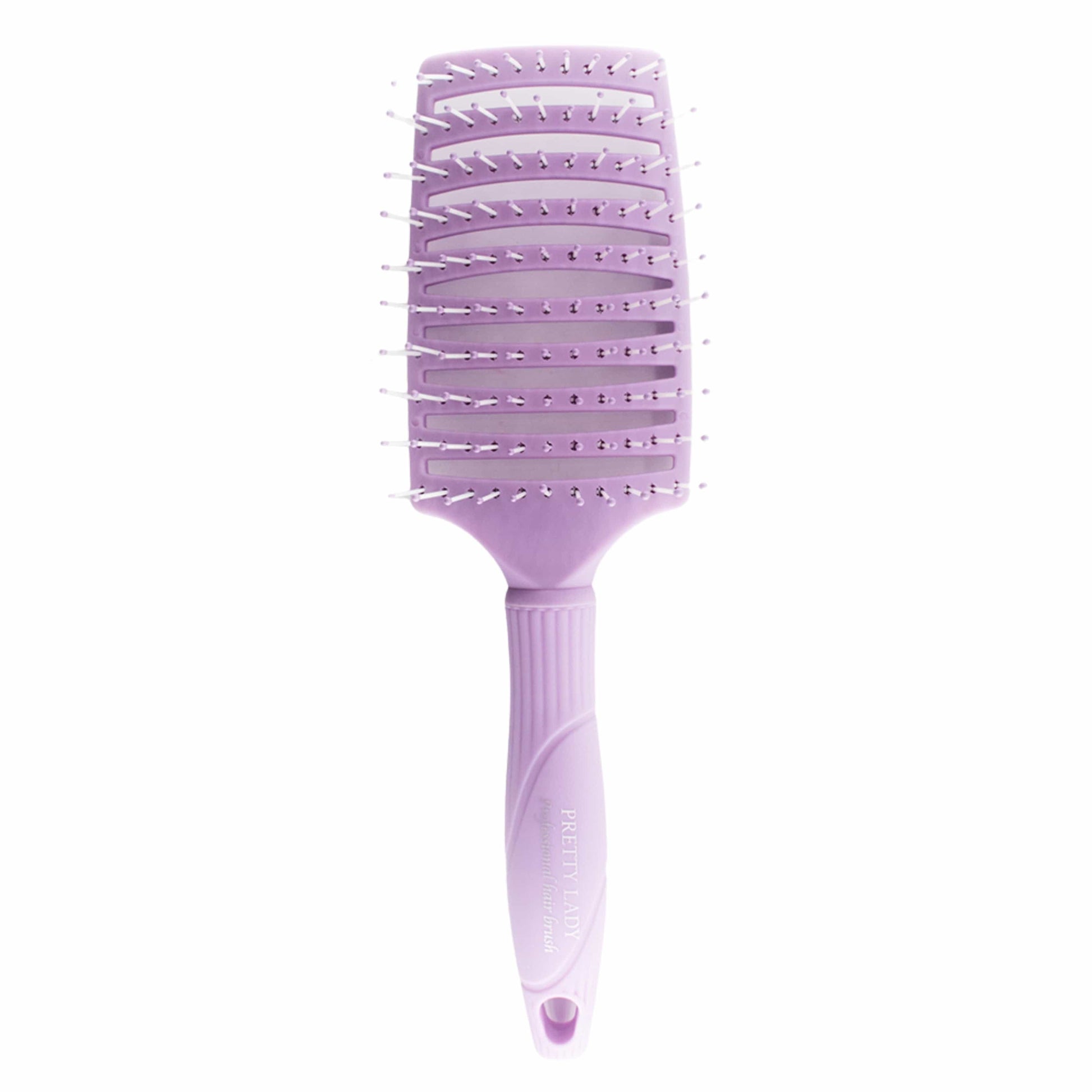 PRETTY LADY Hair Styling Tools Purple PRETTY LADY - Curly Hair Brush