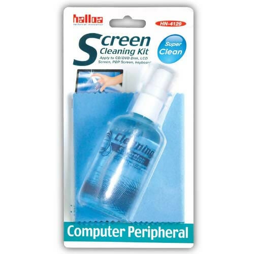 Provideolb Computer Cleaning & Repair Halloa Computer Cleaning Kit with Brush and Cleaning Solution - HN4129