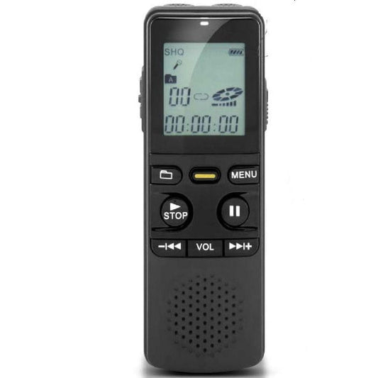 Provideolb Digital Voice Recorders Coby Digital Voice Recorder 8GB Audio Sound Recorder MP3 Player - CVR30