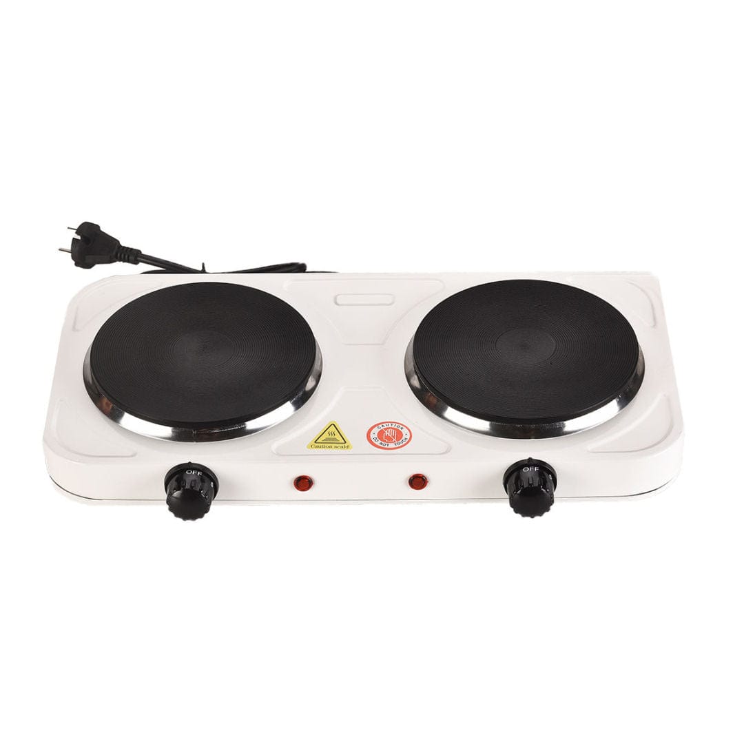 Provideolb Hot Plates Conqueror Portable Electric Cooking Hot Plate Double Burner 2000 Watt - BSD2020A