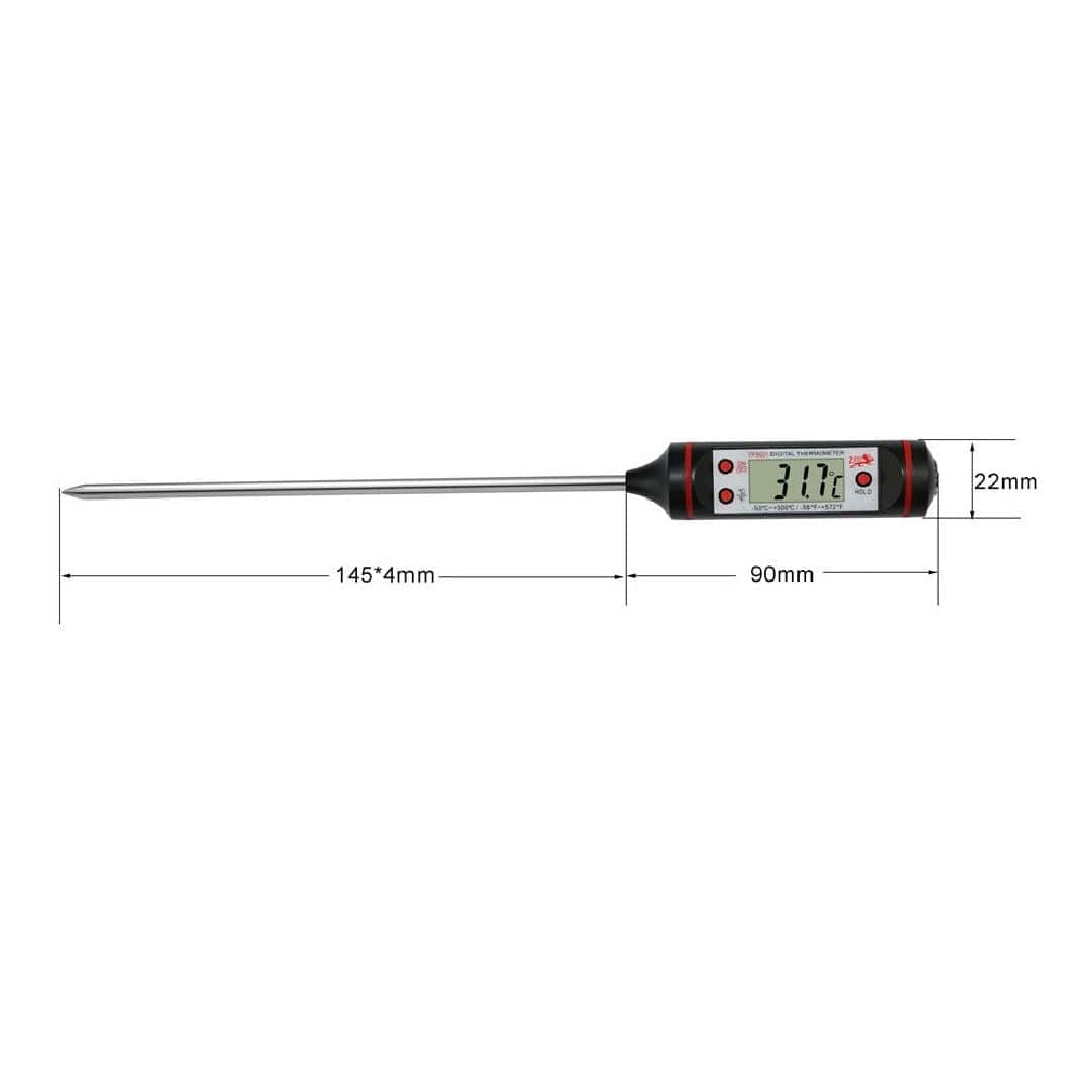 Provideolb Instant-Read Thermometers & Timers Digital Food Thermometer - TP3001