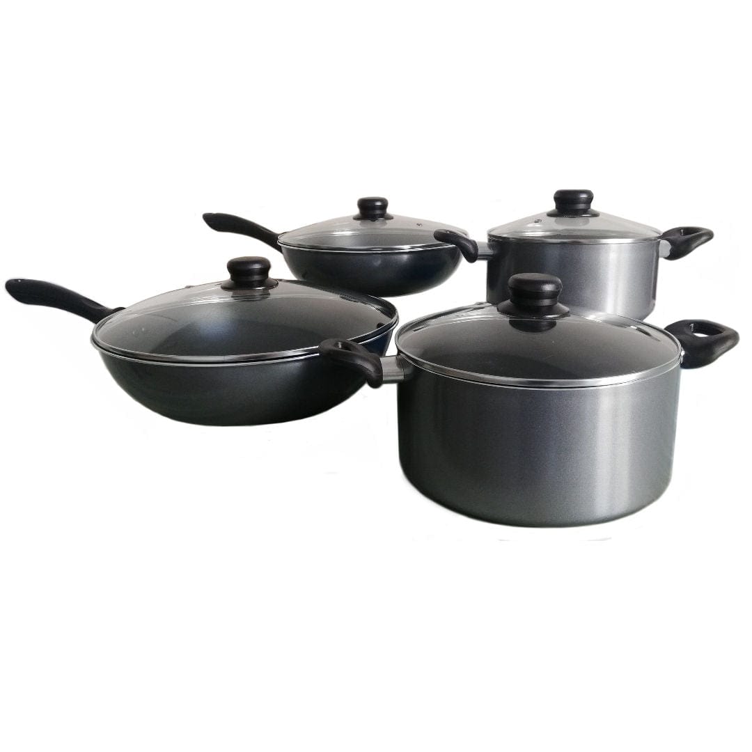 Provideolb Kitchen Cookware Sets Westinghouse Set 4 Pieces Deep Fry Pans and Casserole Pans