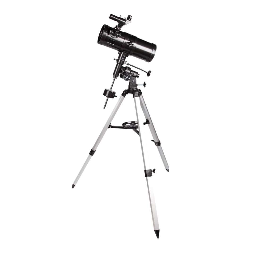 Provideolb Telescope Refractors Conqueror Equatorial Newtonian Reflector Telescope 1000mm Focal Length Heavy Duty Aluminum Tripod - AT6476