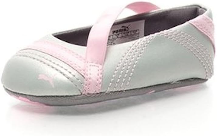 PUMA Baby Shoes 17 / Silver PUMA -  BABY - arayla  Ballet Flat