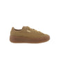 PUMA Kids Shoes 34.5 / Gold PUMA - Kids - Suede Platform Damen Sneaker