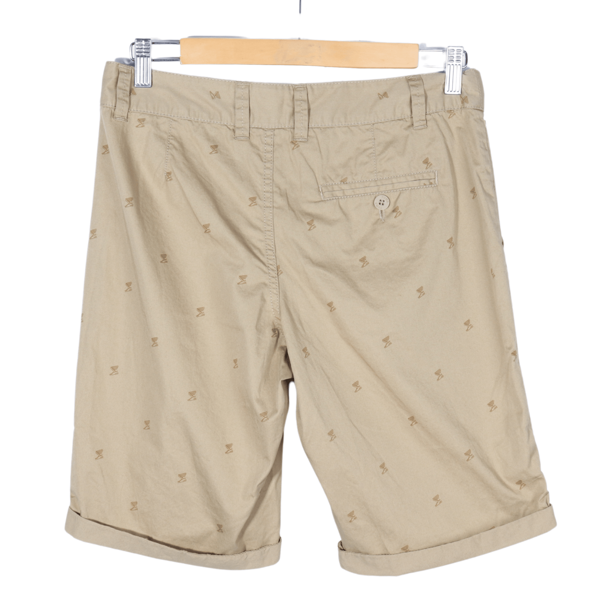 PUMA Mens Bottoms XS / Beige / 28 PUMA - Printed Short