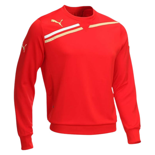 PUMA Mens sports M / Red PUMA - KING SWEAT Blouse