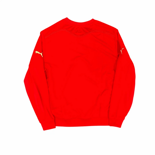 PUMA Mens sports M / Red PUMA - KING SWEAT Blouse