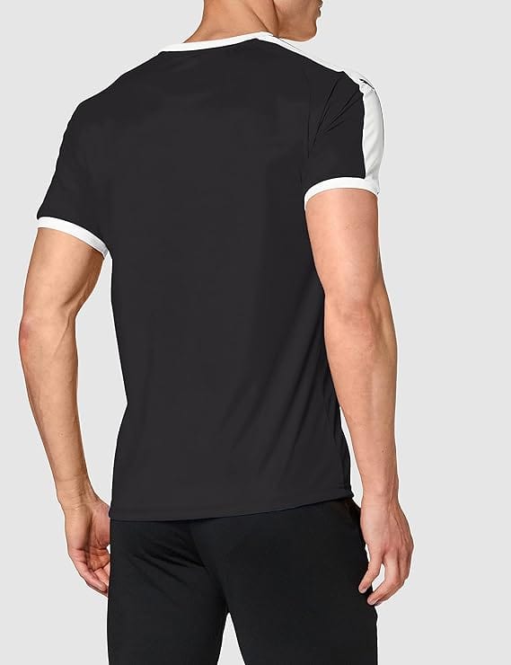 PUMA Mens sports XXL / Multi-Color PUMA - LIGA striped jersey short sleeve