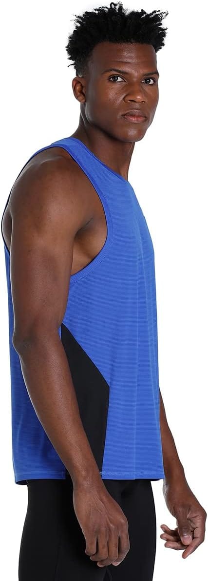PUMA Mens sports S / Blue PUMA - Run Favorite Sleeveless T-Shirt