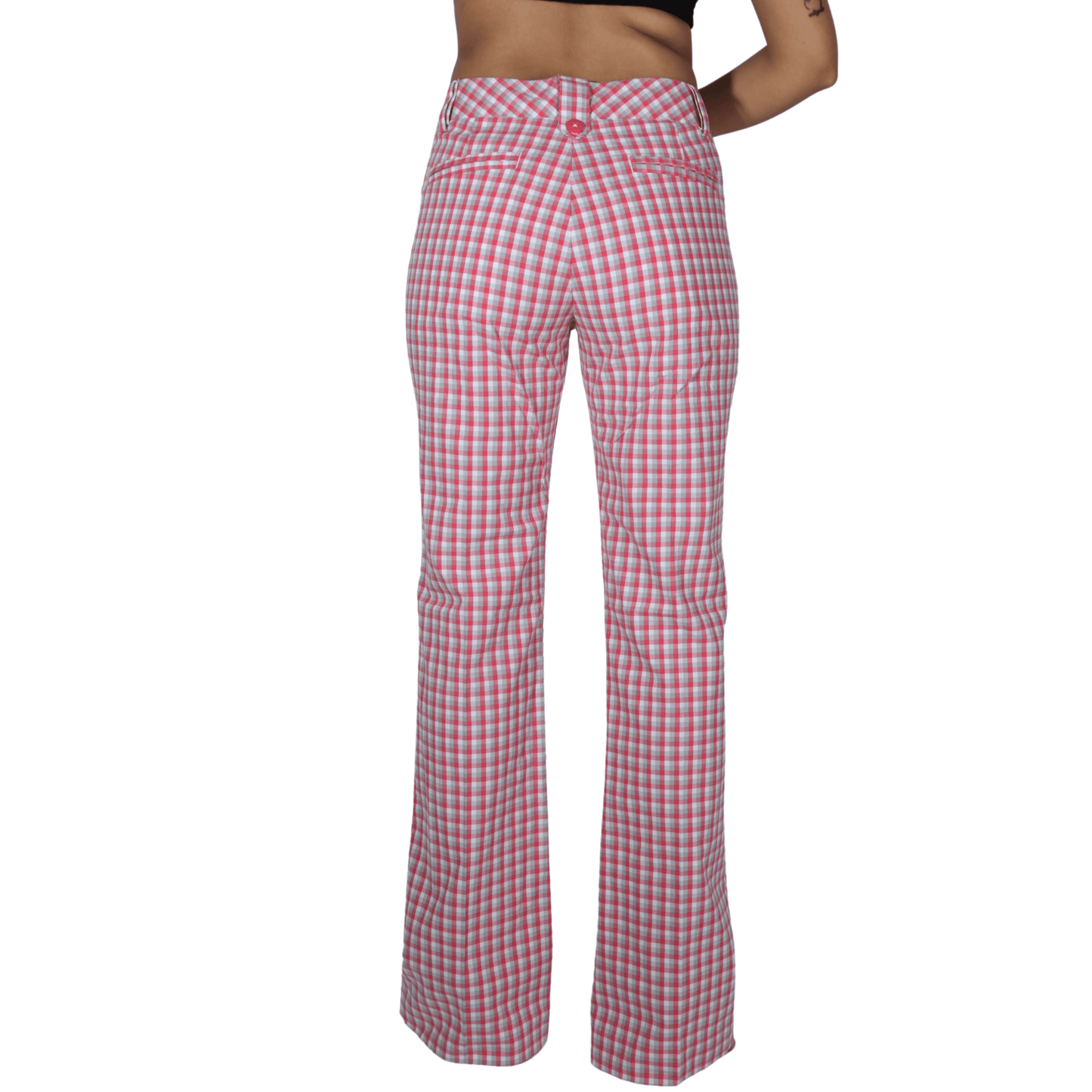 PUMA Womens Bottoms PUMA - Checkered pattern pants