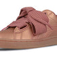 PUMA Womens Shoes PUMA - Basket Heart Copper Gold Skate Shoes