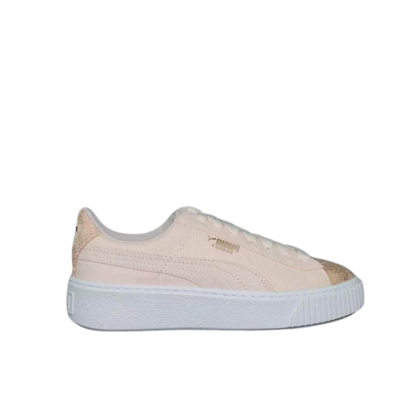 PUMA Womens Shoes 39 / Pink PUMA -  Basket Platform sparkles