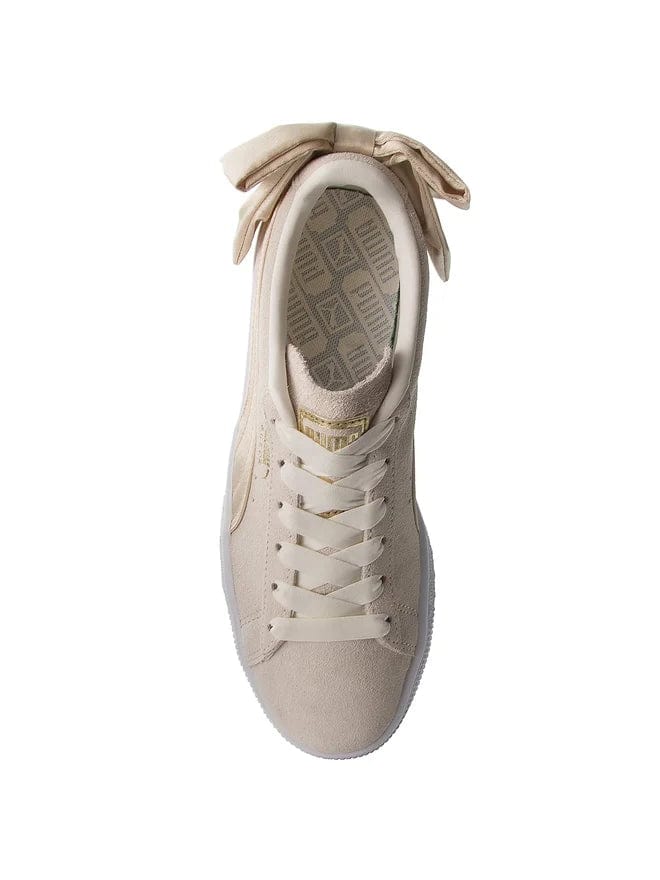 PUMA Womens Shoes 37 / Beige PUMA - Suede Bow Varsity