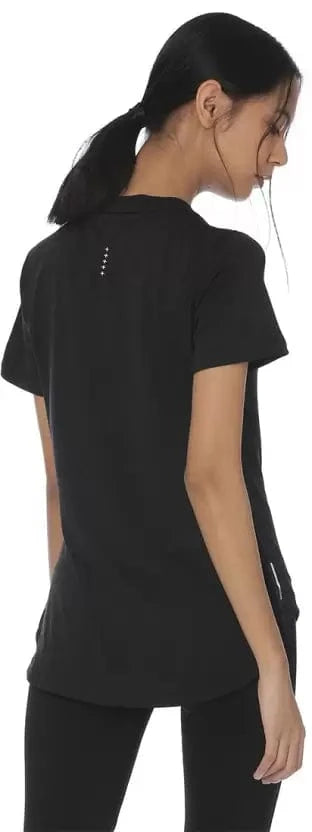 PUMA Womens sports S / Black PUMA - Tee Solid Round Neck Polyester