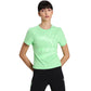 PUMA Womens Tops S / Green PUMA - Graphic Short Sleeve Crew T-Shirt