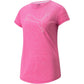 PUMA Womens Tops L / Pink PUMA - Heather Logo T-Shirt