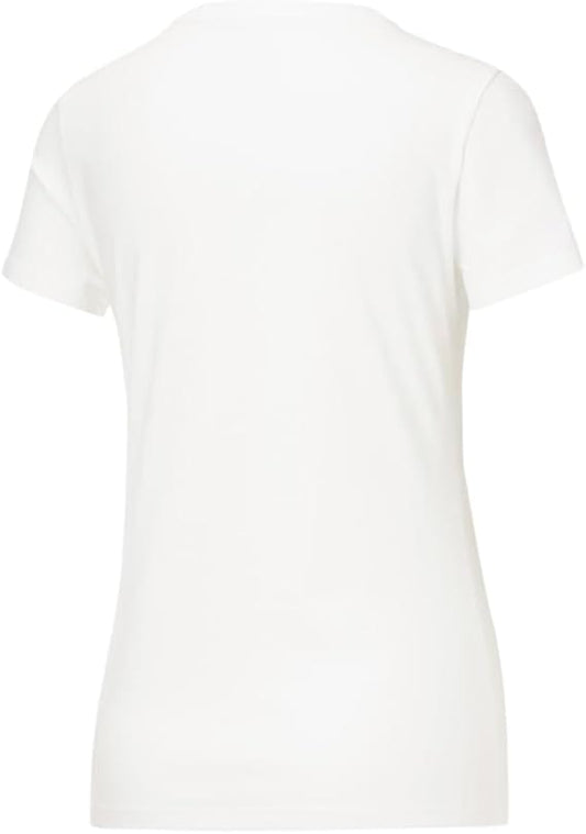 PUMA Womens Tops PUMA - Hypnotize Cotton Logo T-Shirt