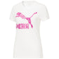 PUMA Womens Tops XS / White PUMA - Hypnotize Cotton Logo T-Shirt